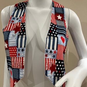 Emotive vest for the 4th of July